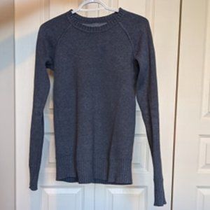 Lululemon Still Lotus Sweater Reversible Code Blue